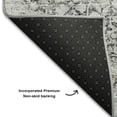 thumbnail image 5 of Addison Rugs Mayfield Premium Machine Washable Traditional Global Gray Rectangle Rug, 8' x 10', 5 of 6
