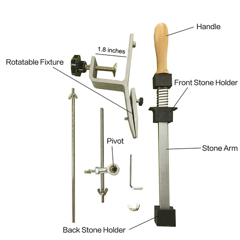 Knife Sharpener Professional Fixed Angle Sharpening Frame Whetstone High Grinder Sharpening Tools