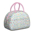 thumbnail image 1 of Boîte à Lunch Rétro à Pois – Design Charmant avec Texture à Pois, Sac à la Mode et Fonctionnel pour Femmes, Isolé et Réutilisable pour la Fraîcheur Quotidienne, 1 of 6