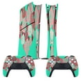thumbnail image 2 of Pink Flowers, Love PS5/PS5 Slim Digital Disc Skin Sticker For Console And Controller Skins, 2 of 7