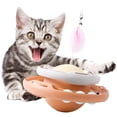 thumbnail image 4 of Juguete interactivo para , de giratoria para ejercitador de animales , de , actividad de acompañamiento para jugar , Naranja gris, 4 of 8