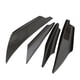 thumbnail image 5 of 4pcs Body Spoiler Parachoques Delantero Canards Lip Splitters Cola  Aleta divisora ​​del parachoques delantero, 5 of 8