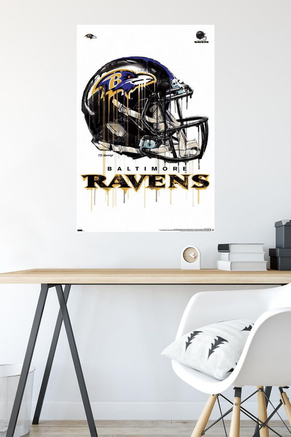 NFL Baltimore Ravens - Casque anti-goutte 20