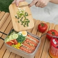 thumbnail image 3 of Caja de almuerzo Mini fiambrera para acampar de 800ML, conjunto combinado para mochilero, senderismo, pesca, montañismo Abanopi Caja de almuerzo, 3 of 7