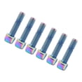 thumbnail image 4 of 6 Pieces Stem Bolts Ultralight Road Mountain Bike Screw , Multicolor, 24.7x4.85mm, 4 of 8