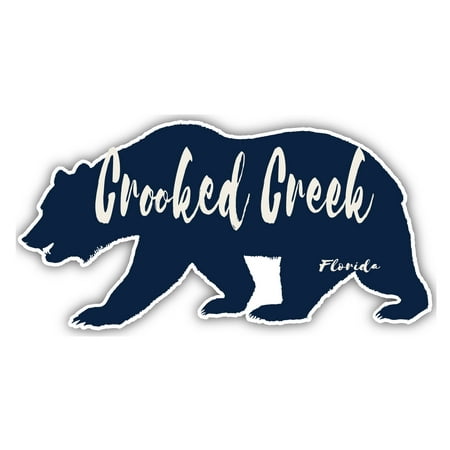 

Crooked Creek Florida Souvenir 3x1.5-Inch Fridge Magnet Bear Design