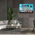 thumbnail image 6 of Epic Graffiti 'Rocket Drive-In' by Chris Dobrowolski, Canvas Wall Art, 60"x40", 6 of 8