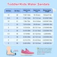 thumbnail image 2 of okilol Girls Sneakers Kids Cute Slip-ins Shoes for Running Hot Pink Size 6 US Big Kid, 2 of 8