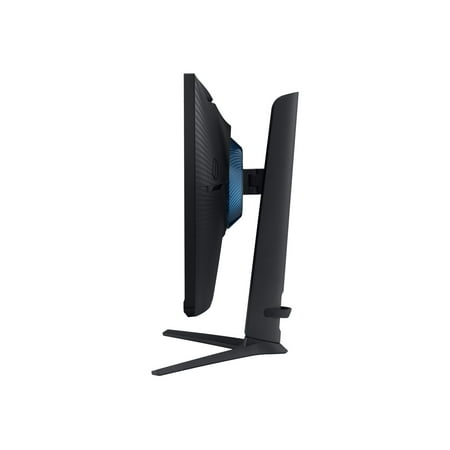 Samsung - Odyssey 27” IPS LED QHD FreeSync Premium & G-Sync Compatible Gaming Monitor with HDR (Display Port, HDMI) - Black