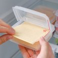 thumbnail image 4 of 2 uds caja de almacenamiento de rebanadas de queso refrigerador mantequilla fruta vegetal contenedor Tmvgtek Libre de BPA, 4 of 9