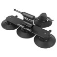 thumbnail image 1 of Tignapoo Aluminum Alloy Suction Cup Bike Carrier for Cars - Roof Mount Bicycle Rack for One or Two Bikes, Available in Black or Red, Lightweight and Easy to Install, 1 of 7
