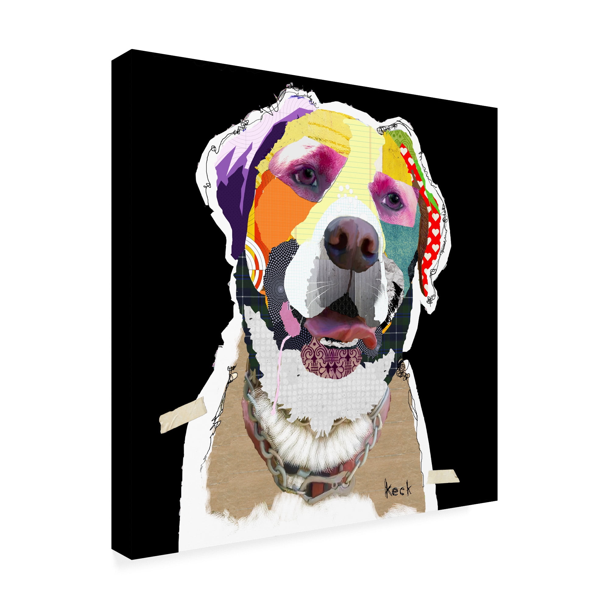 Trademark Fine Art 'Swissy' Canvas Art by Michel Keck