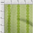 thumbnail image 1 of oneOone Polyester Lycra Green Fabric Geometric Ethnic Sewing Craft Projects Fabric Prints By Yard 56 Inch Wide, 1 of 4