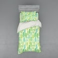 thumbnail image 1 of Ambesonne Nature Bedding Set 3 Pcs, Leaves Forest Pattern, Twin XL, Multicolor, 1 of 3