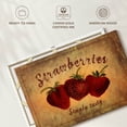 thumbnail image 6 of Elephant Stock Tasty Strawberries Wall Art - Horizontal Canvas Wall Art - Living Room Wall Decor - Food And Drink Canvas - Orange And Brown Decor - 39" x 26", 6 of 8