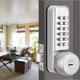 thumbnail image 1 of Digital Mechanical Door Lock with Password, Waterproof, Password Combination, Keyless Entry Door Lock for Home, Office (Need Door Frame if Installed o, 1 of 5