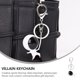 thumbnail image 3 of 1pc exquisito llavero colgante llave decoración bolsa accesorio colgante para decoración (blanco), 3 of 5