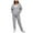 Light Gray, variant on Sweatsuits Women 2 Piece Outfit Fleece Zip Up Jacket Oversized Hoodie Jogger Sweatpants Set Cozy Matching Sweat Sets