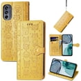 thumbnail image 5 of for Motorola G62 5G Wallet Case, Cat Dog Cartoon Cute Style with ID Card Holder PU Leather Flip Phone Cover Case for Moto G62 5G      Yellow, 5 of 14