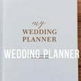 thumbnail image 5 of Wedding Planner Book and Organiser the Complete Bridal Planning Journal for Engaged Couples A5 Hardcover Notebook, 5 of 5
