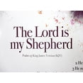 thumbnail image 4 of The Lord Is My Shepherd Poster Children (24x18), 4 of 4