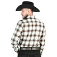 thumbnail image 2 of El General - Casual Long Sleeve Shirt - Brown/Sand 44700, 2 of 2