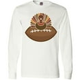 thumbnail image 3 of Inktastic Thanksgiving Football Turkey Long Sleeve T-Shirt, 3 of 5