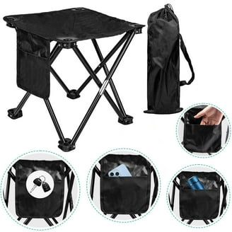 Foldable Backpack Stool, Mountaineering and Hiking Portable Stool