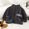 thumbnail image 5 of OGLCCG Kids Fleece Jacket Boys Girls Long Sleeve Full Zip Coat Comfy Casual Fall Winter Warm Jacket with Pockets Size 2-14, 5 of 8