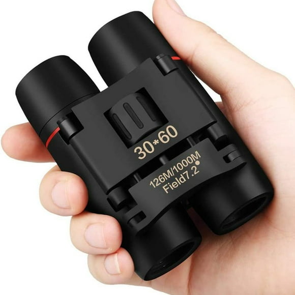 30*60 Compact Binoculars Portable Pocket Foldable Binoculars Waterproof Mountaineering Outdoor Night Vision Telescope