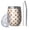 White-2, variant on Halloween Pattern 12oz Stainless Steel Insulated Wine Tumbler with Lid and Straw – Double Wall Vacuum Mug for Hot & Cold Drinks, 304 Steel Interior, Sweat-Free Design. Trick or Treat !