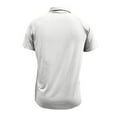 thumbnail image 3 of Short Sleeve Polo Shirts for Men Graphic Stretch Casual American Patriotic Raglan Golf for Men White M, 3 of 3