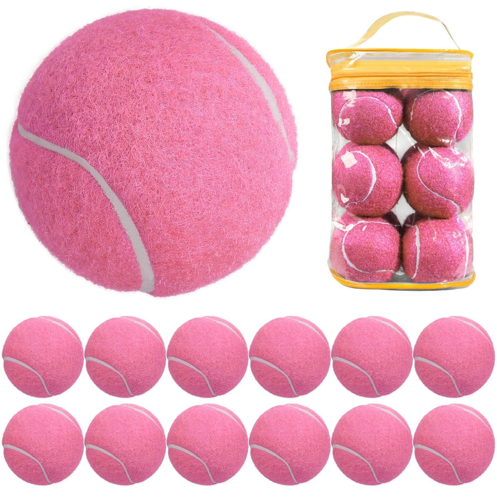 OUSITAID 12 Packs Pressure Matching and Training Tennis Balls