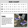 thumbnail image 6 of MAYKX Women's Walking Shoes for Plantar Fasciitis - Arch Support, Wide Toe Box & Anti-Slip Orthotic Sneakers with Removable Insole, 6 of 7