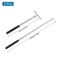 thumbnail image 2 of 4 Feet Extendable Portable Telescopic Handheld Tour Flag Pole, Black 2 Pack, 2 of 6