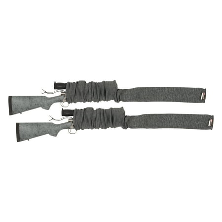 Allen Company 52 Firearm Sock Extra Wide 2-Pack Heather Gray