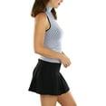 thumbnail image 3 of ToBeInStyle Women's Sleeveless Mock-Neck Turtleneck Stretch Top, 3 of 7