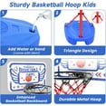 thumbnail image 4 of Kids Basketball Hoop, Adjustable Toddler Basketball Hoop Toy for Kids Indoor Outdoor Mini Portable Basketball Goals, Sport Game Gifts for Age 3 4 5 6 7 8 9 Boys Girls, 4 of 7