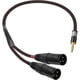 thumbnail image 1 of wonima11 XMSJSIY 4.4mm to Dual XLR 3 Pin Balance Male Headphone Audio Splitter Adapter Cable HiFi for PHA2A WMLA ZX300A DAC AMP - 0.5M/1.6FT (4.4mm to 2*XLR Male), 1 of 1