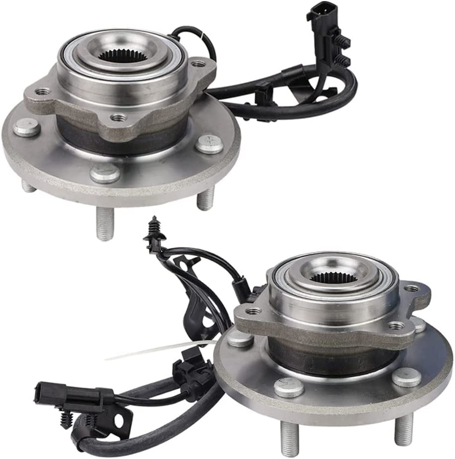 Bodeman Pair 2 Rear Wheel Hub Bearing Assembly w/ABS for 2009 2010 2011