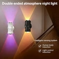thumbnail image 2 of Magnetic Rechargeable Color-Changing Sconce Smart LED Motion Sensor Ambient Light with 7 Colors RGB Wall Light, 2 of 6