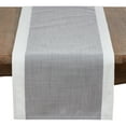 thumbnail image 2 of Saro Lifestyle Banded Border Table Runner, 2 of 4
