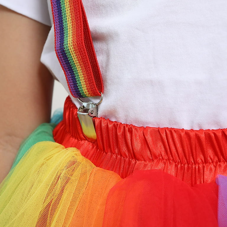 Rainbow maternity skirt hotsell
