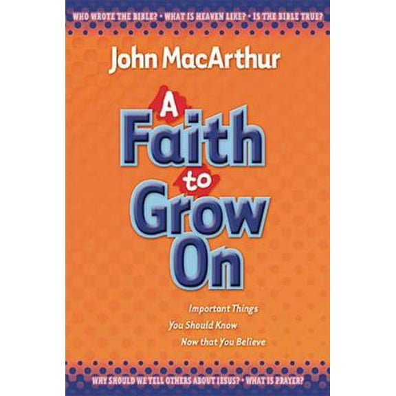 Pre-Owned A Faith to Grow on (Hardcover) 1400304423 9781400304424