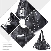 Angel Kiss for Women Large capacity Vegan Leather wallet and Handbags Crossbody Purses Multi pocket shoulder bag