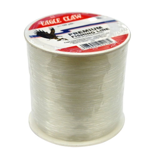 Details about   Eagle Claw Premium Green fishing line 20 lb test 600 yards 