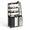 Black + 3-Color-3 Bags-180 L, variant on Black + 3-Color 3 Bags-180 L 3 Section Laundry Hamper with 4 Tiers Pull-Out Storage