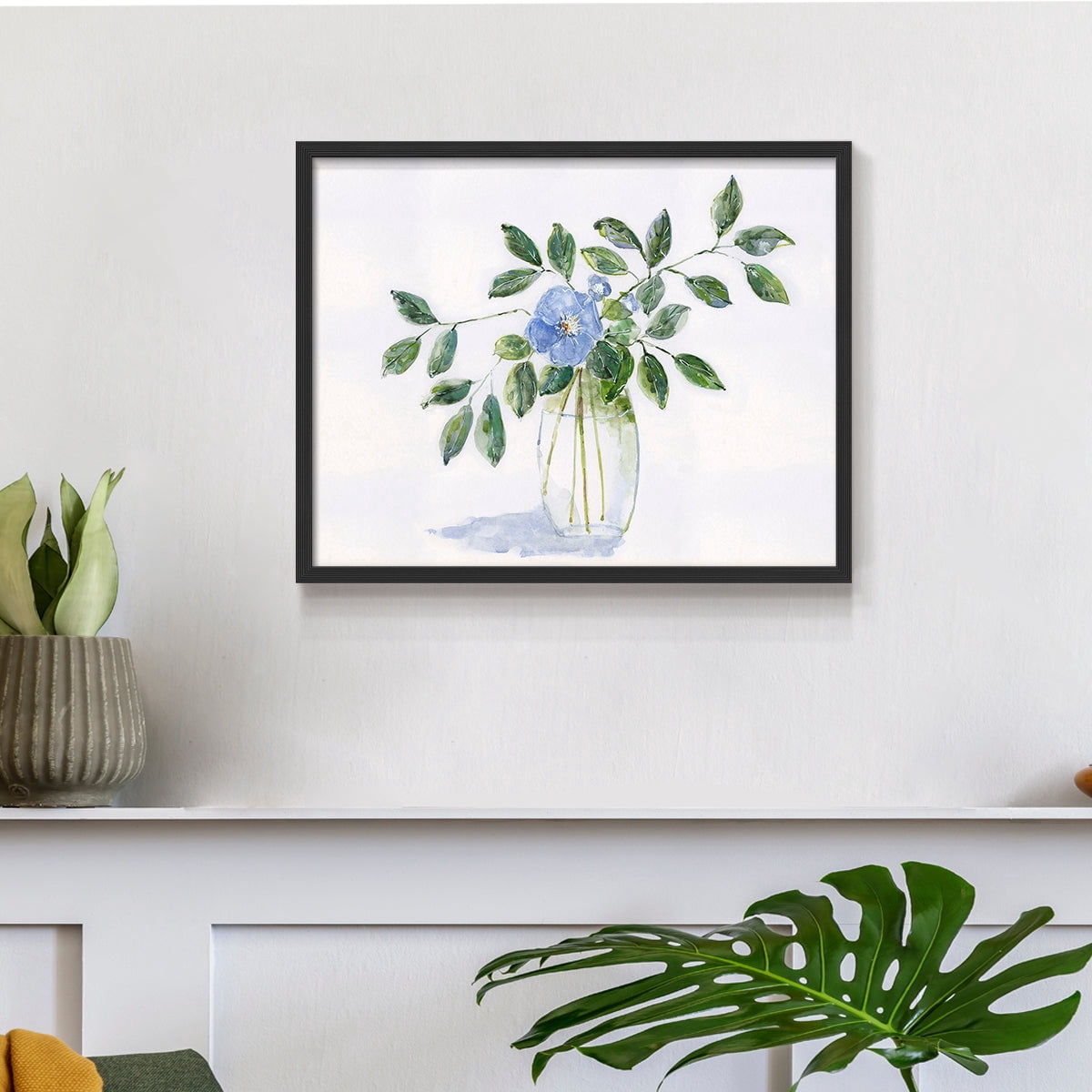 Rustic Simplicity II by Sally Swatland - Restickable Framed Giclée Print