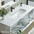 thumbnail image 4 of Eviva Nets 44 Inch Natural Oak and Black Wall Mount Modern Bathroom Vanity, 4 of 7