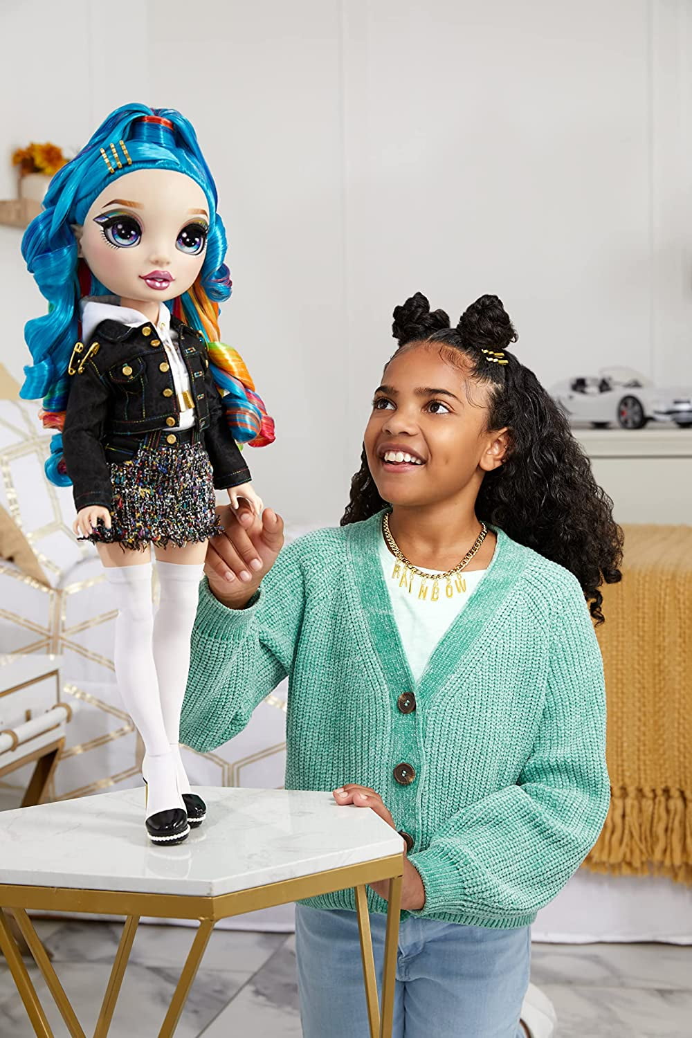 Amaya Raine Rainbow High Pelo Arcoiris Edicion Especial 60cm MGA Entertainment Amaya Raine Rainbow High Pelo Arcoiris Edicion Especial 60cm Walmart en linea